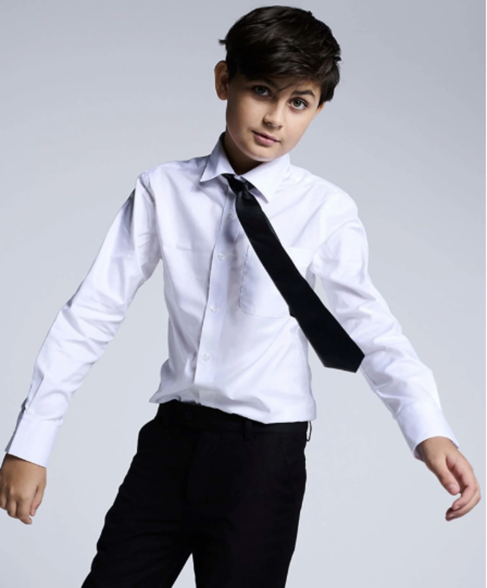 Appaman Boy's 6 Premium Standard Button Down White T-Shirt J2-28